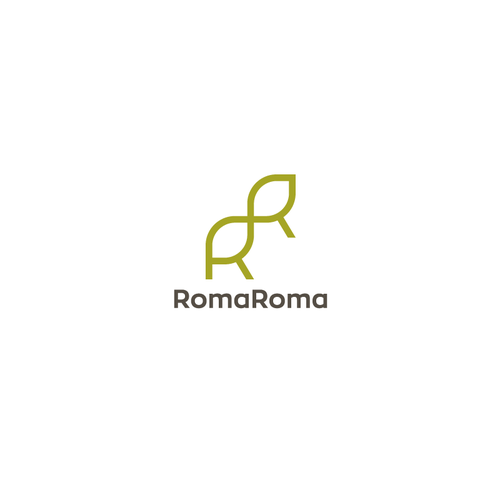 Roma Roma Logo Desing Diseño de Henryz.