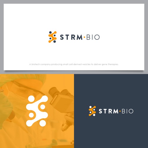 Innovative new biotech company logo competition Diseño de TimRivas28