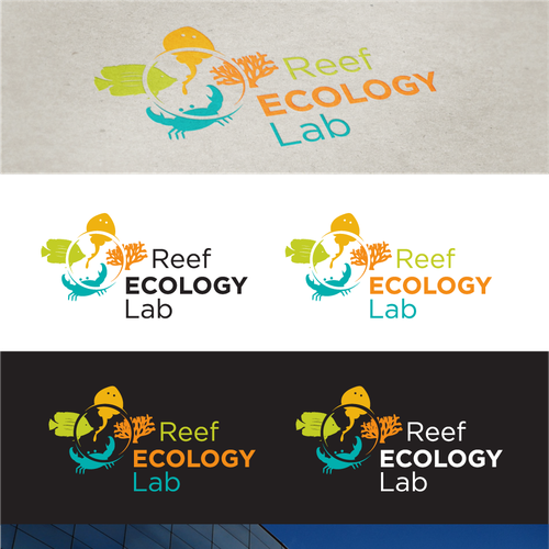logo for Reef Ecology Lab Design by 7- Lung
