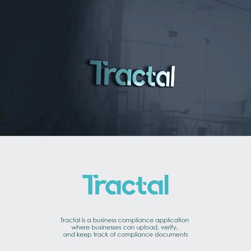 Tractal Logo and Branding Design by MKDESIGN1213