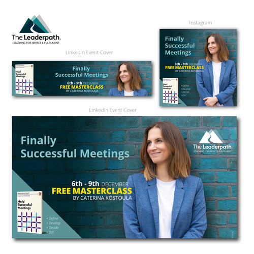 Designs | Finally, Successful Meetings Masterclass Banner | Signage contest