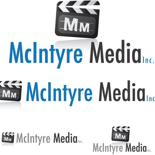 Logo Design for McIntyre Media Inc. Diseño de asugraphics