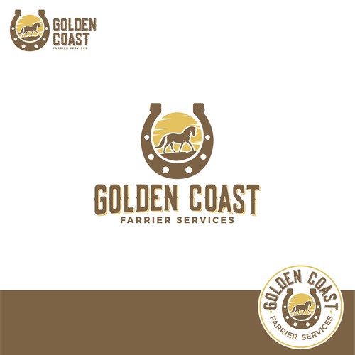 Golden Coast Farrier Services Design by Sava M- S Design