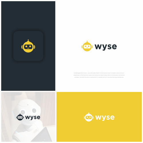 Looking for a modern and simple logo for a website bot assistant Design by gonji