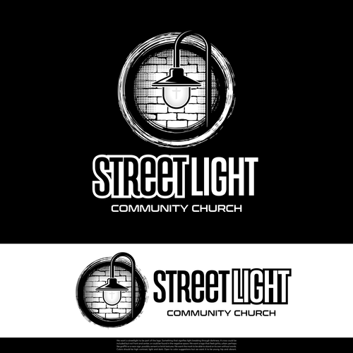 Diseño de Young, Hip, Urban - Streetlight Community Church Logo de DC | DesignBr