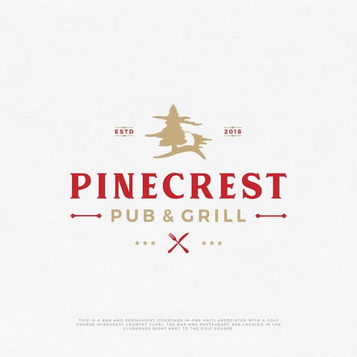 Pub & Grill Logo Design by AlmedinDesign™