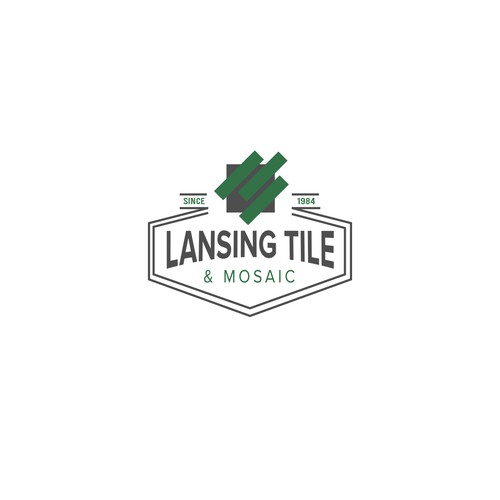 Lansing Tile & Mosaic Logo Update/Refresh for 40th Anniversary Year Design by qwerty4