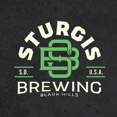 Sturgis Brewery Logo Design Design by Junk Wizard