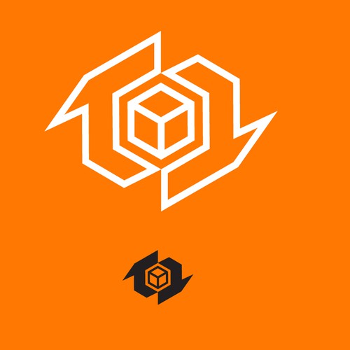 Modern logo that conveys "research" "experimentation" and "software engineering" Design by Valmark