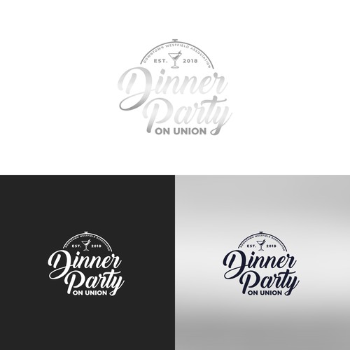 Dinner Party on Union Logo Design by designbypawu