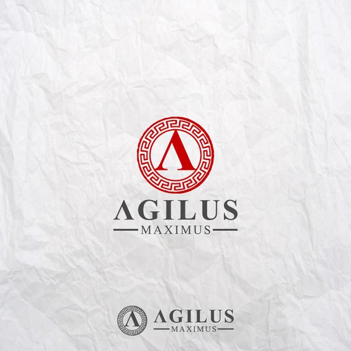 Logo for project "agilus-maximus.com" Design by Timothy.C