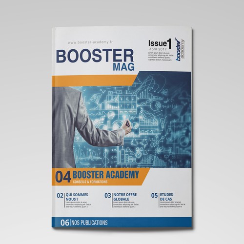 Brochure contest entry by Ali Mag.