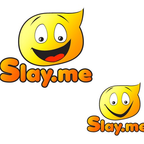 Slay.me Logo for Web and Social Media Design by pardis