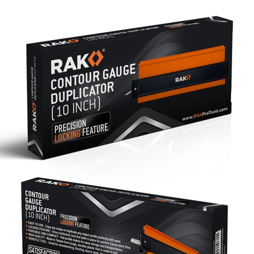 Design eye catching box packaging for RAK Pro Tools Design by C7Z