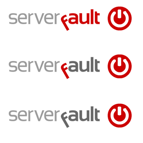 logo for serverfault.com Diseño de mjw.design