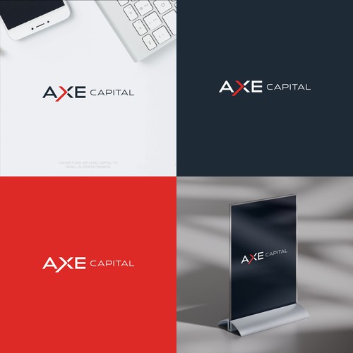 Axe Capital Logo Design by pleesiyo
