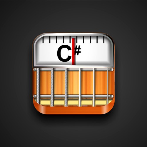 New app icon for GUITAR TUNER app (Android) | Icon or button contest