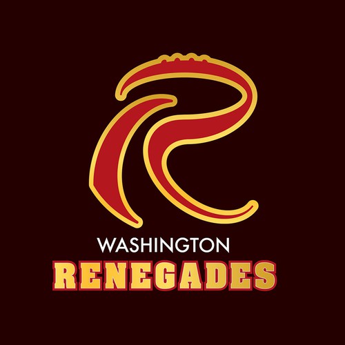 Community Contest: Rebrand the Washington Redskins  Design by DiegoGoi