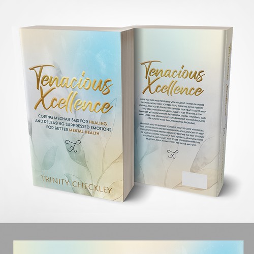 DESIGN A CREATIVE, CALM, AND SOOTHING COVER FOR A SELF-HELP JOURNAL Design by RKM Designs