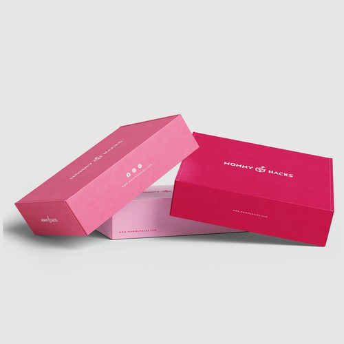 コンペ「Design Mailer Box for Mommy Hacks Monthly Subscription Box」のデザイン by MMXさん 