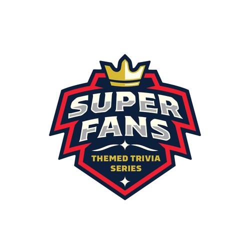 SUPER FANS Theme Trivia Series Logo Design by Andrea_TheWhite