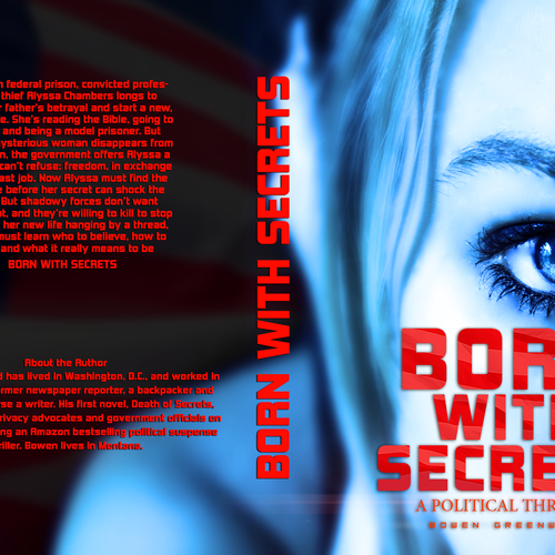 Book cover for a political thriller with Christian themes Design by INFINITY Design™