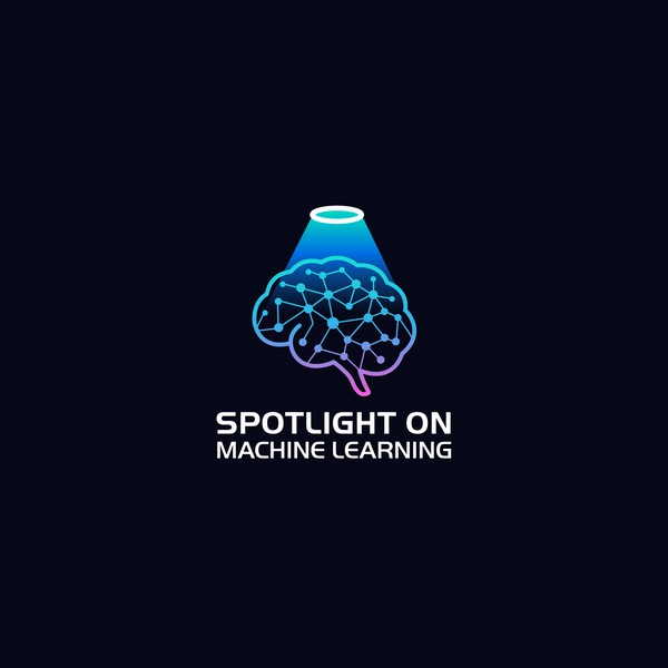 Logo for blog called "Spotlight on Machine Learning"