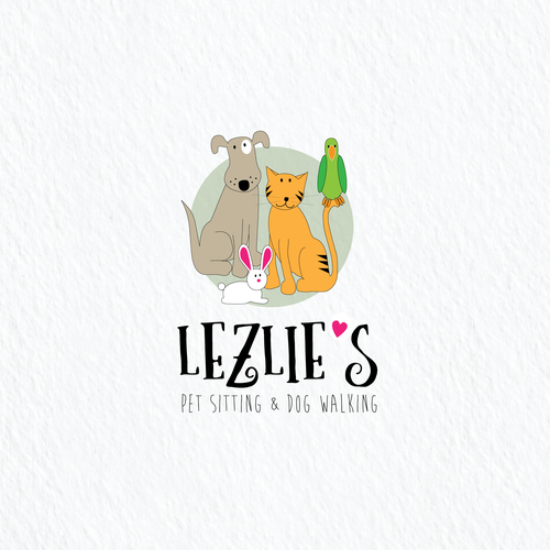 Lezlie's Pet Sitting and Dog Walking needs an engaging and fun Logo