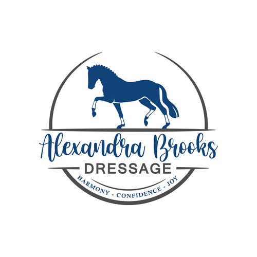 Design a classy/modern dressage (horse) training logo Design by Rziko1