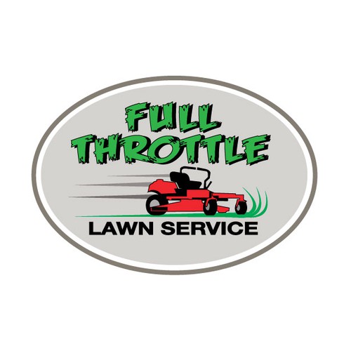 New logo wanted for Full Throttle Lawn Service Réalisé par LogoArtPro