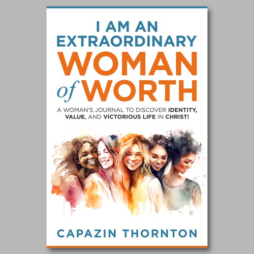 Designs | Extraordinary Woman of Worth | Book cover contest