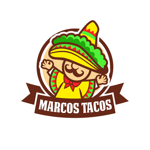 Marcos Tacos | Logo design contest