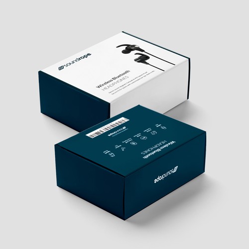 Bold Box for Wireless Headphones Design von sikaramel