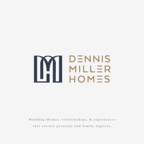 Design di Design a Logo for a Luxury Home Builder Blending Timeless Craftsmanship with Modern Precision di MnaCreations