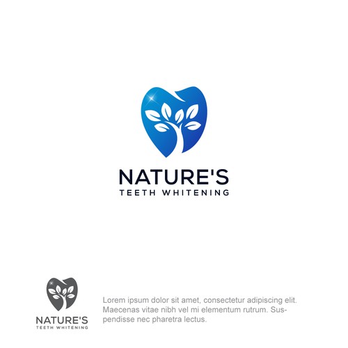 Nature's Teeth Whitening - Needs a Natural Company Logo Design by hasnagraphics