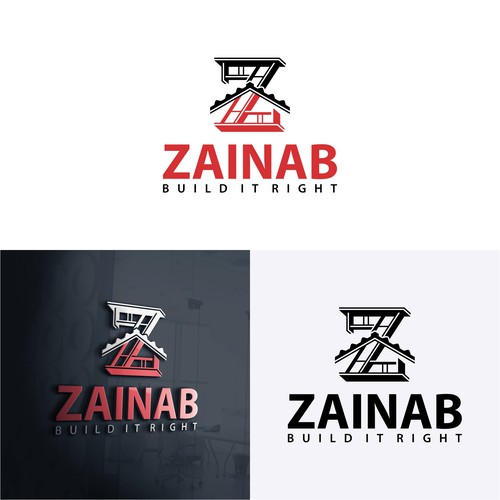Design di Design a Professional and Eye-Catching Logo for Zainab Building Materials Company LLC di Canoz