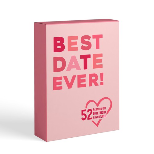 create a fun and eye-catching design for our date night idea box. Design by inaniel