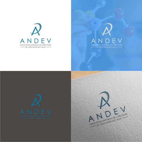 "L'association ANDEV recherche sa nouvelle identité visuelle" winning Logo & brand identity pack