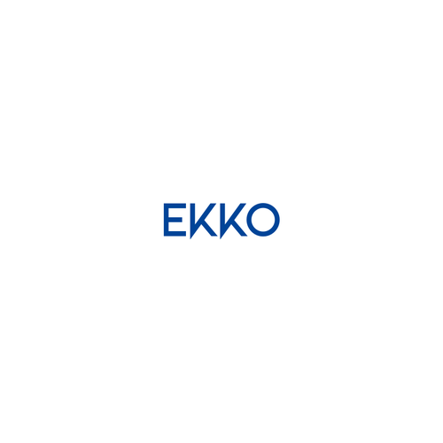 SIMPLE LOGO - ekko Letters then dm after Design by Sybertrons