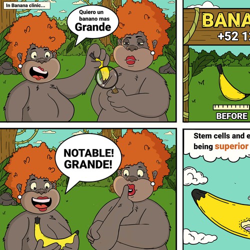 Bigger Banana Manana Design von Cara Mel