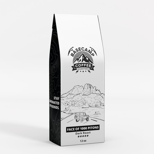 Diseño de Basecamp Coffee Roasters de interaksi