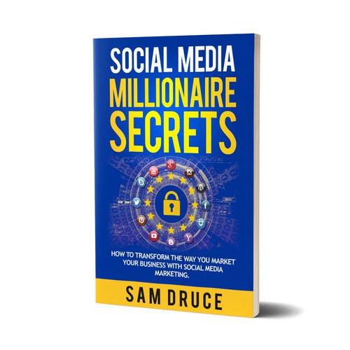 Design A Social Media Marketing Book Cover Being Sent to 500,000 in 10 days! Design by D sign Master