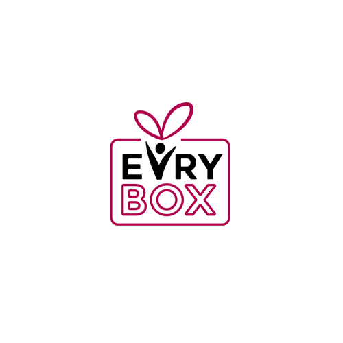 Subscription box logo for shipping and brand recognition Design by RarePixel™