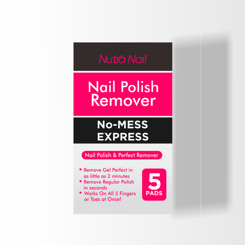 Nutra Nail Gel Remover Design by Checkmates
