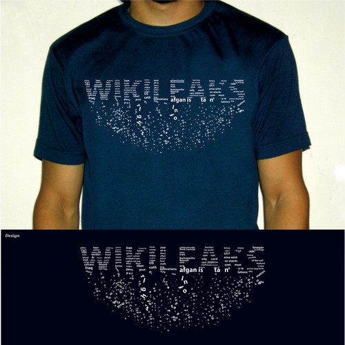 New t-shirt design(s) wanted for WikiLeaks デザイン by Susheel Kewaley