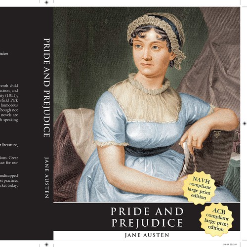 Design a book cover for a classic literature book