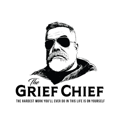 The Grief Chief. Help me make a design that will attract people/families that need help. Design by Happy Virus