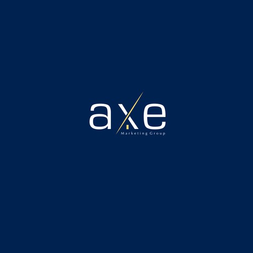 aXe Marketing Group needs a cool and creative logo Design by Passionately Curious