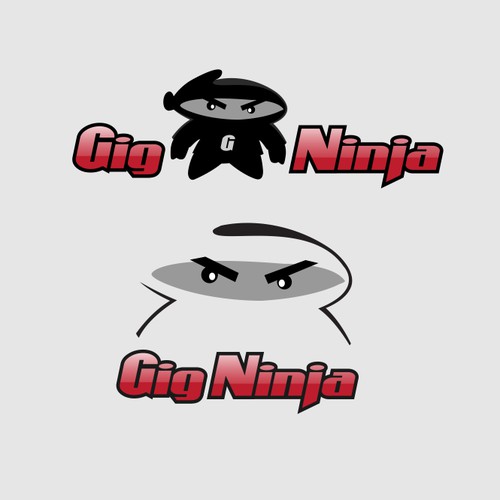 GigNinja! Logo-Mascot Needed - Draw Us a Ninja Design by kiba