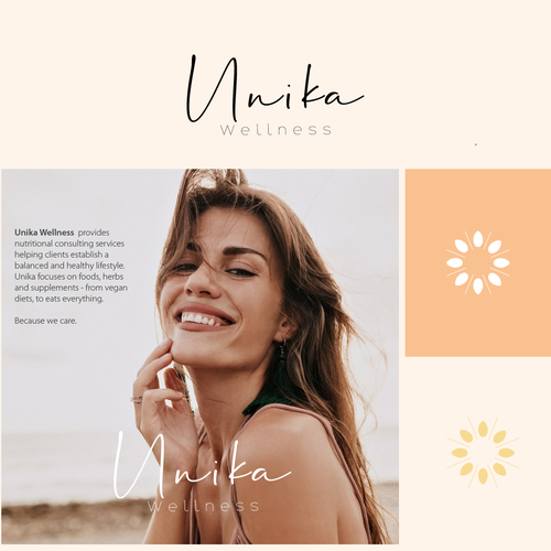 Design Unika Wellness Needs a Brand por AnjaW